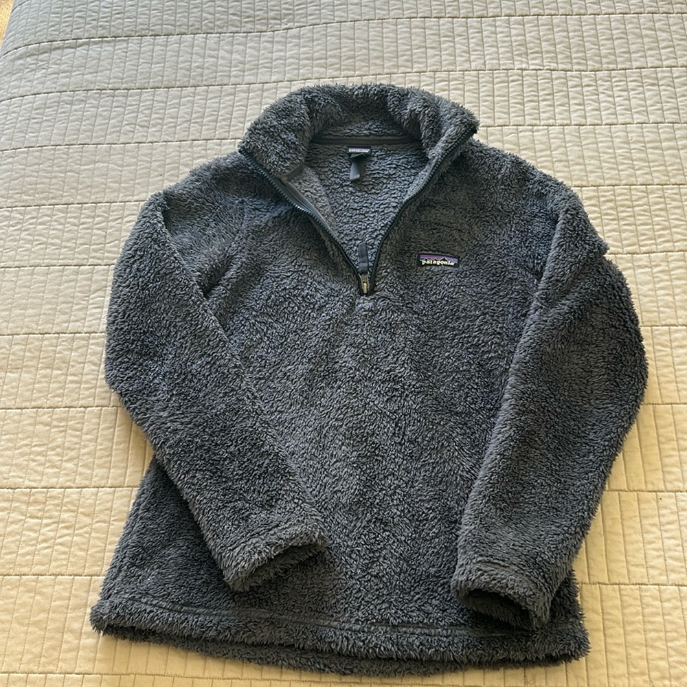 Blue and gray Patagonia fleece women’s size XS